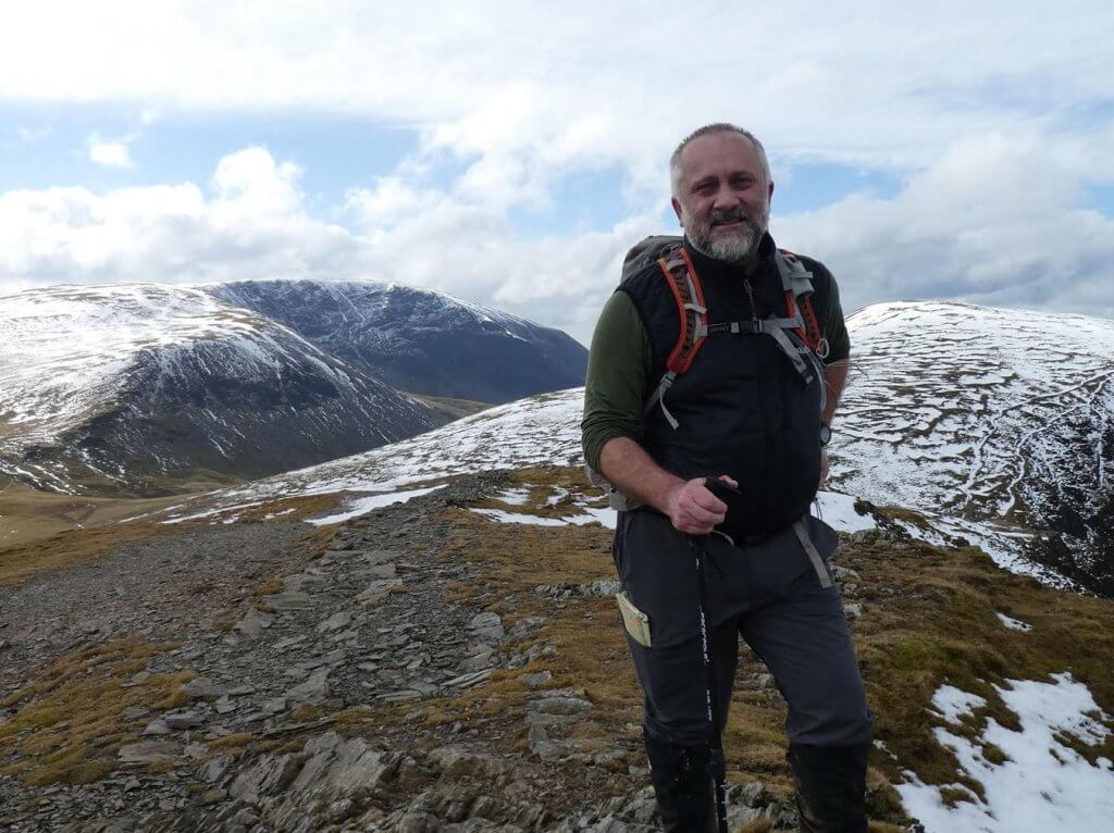 Influencer Marketing Patagonia and George Fisher Influencer in the fells