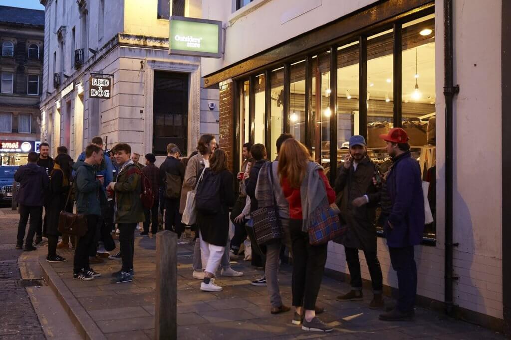 Outsiders Store Launch Party
