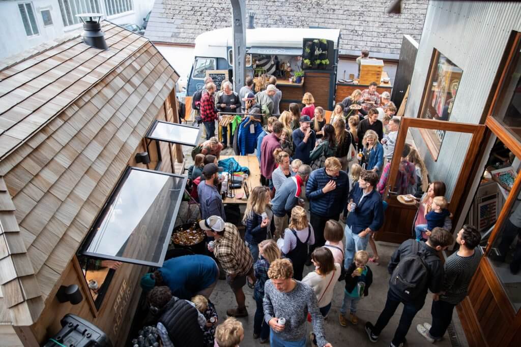 Patagonia Worn Wear Tour in Newquay Launch Party