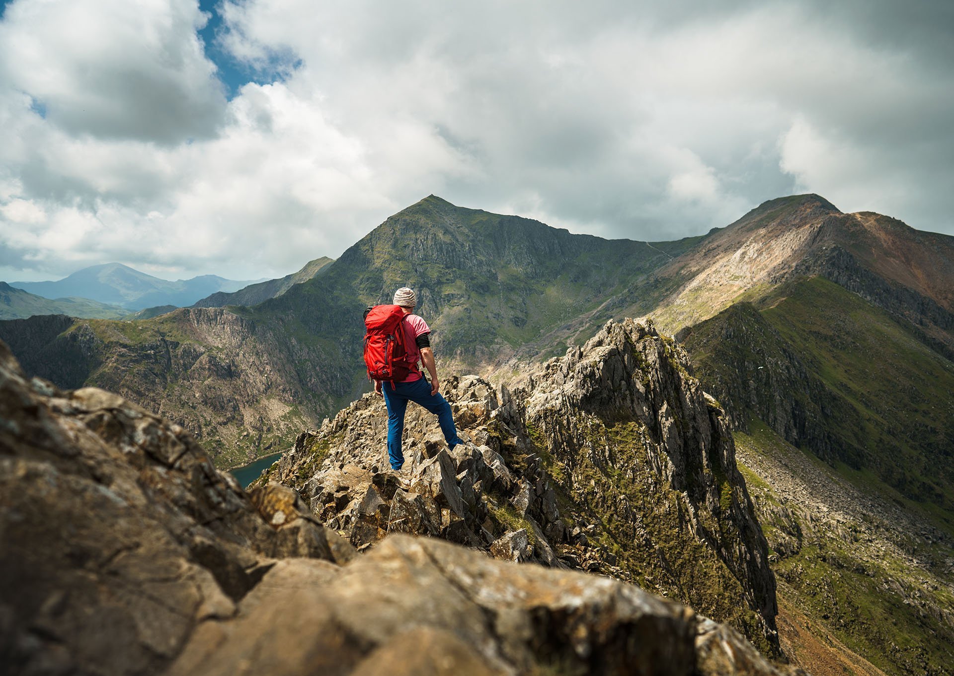 Scrambling Crib Goch and the Snowdon Horseshoe