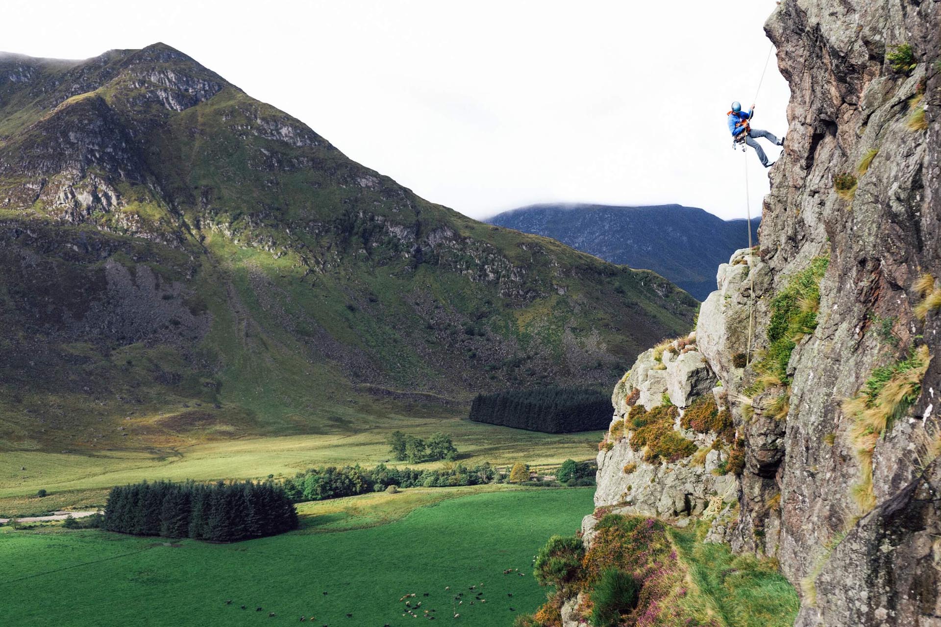 Climbing in Glen Clova with Simon Richardson