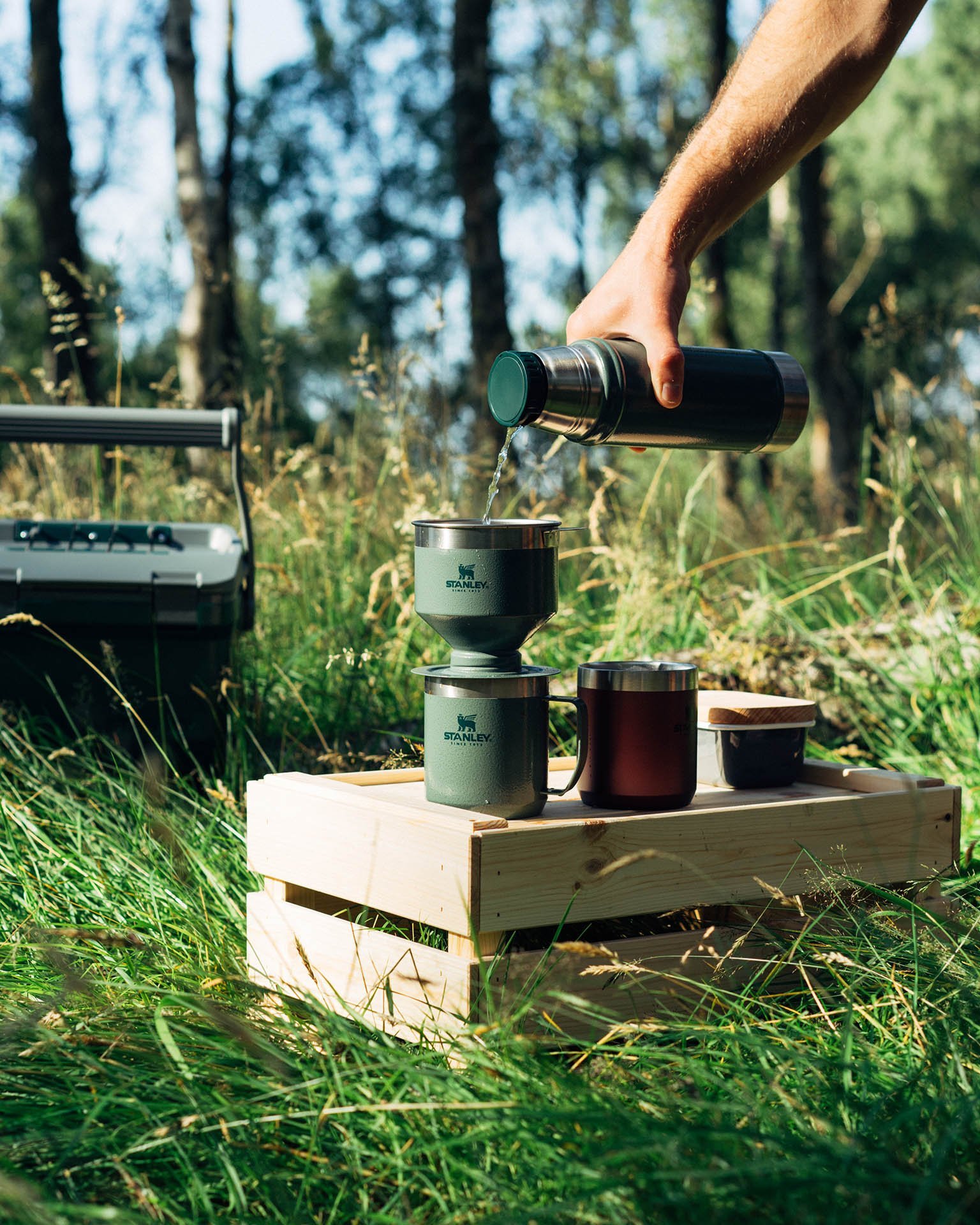 Working with American heritage drinkware brand Stanley to deliver original imagery
