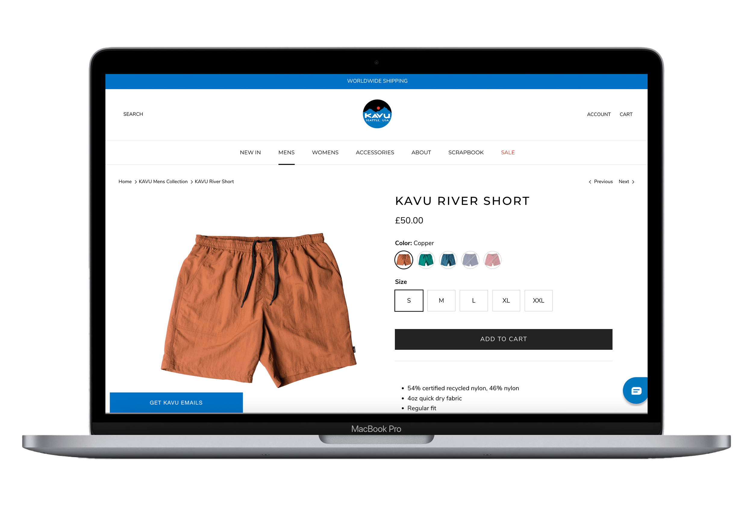 website optimisation kavu lifestyle outdoor brand