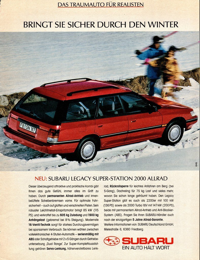 80s Subaru ad