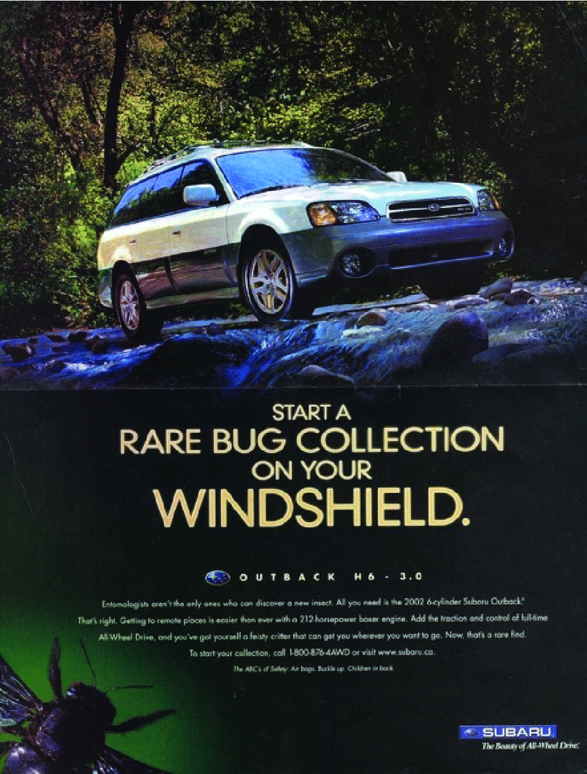 Stuff We Like: Old Subaru Ads