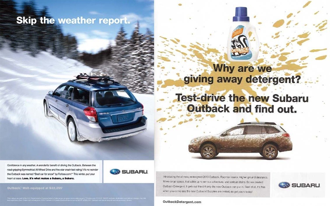 90s Subaru ads
