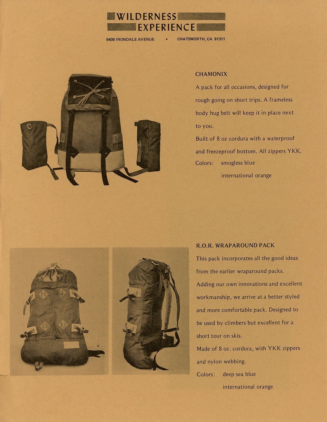 1973 pack catalog